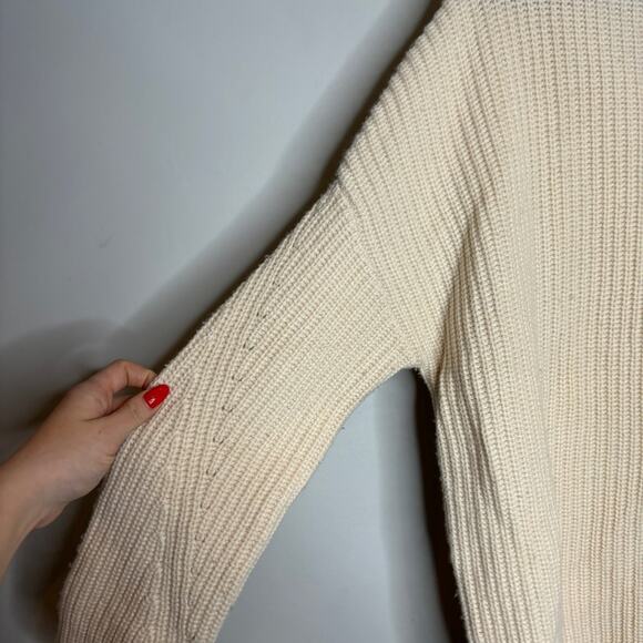 Naadam Merino Cashmere Fisherman Turtleneck - Picture 4 of 12